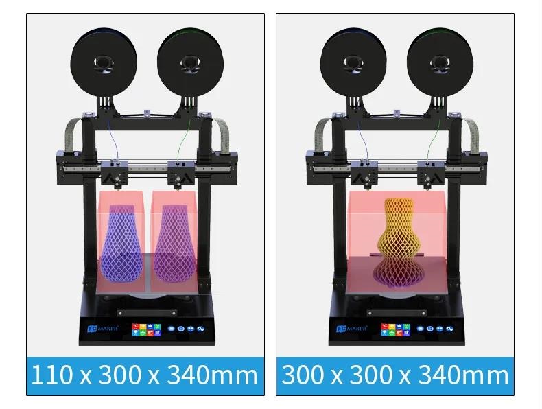 極光爾沃雙噴頭3d打印機Artist-D pro 讓創意不受限制